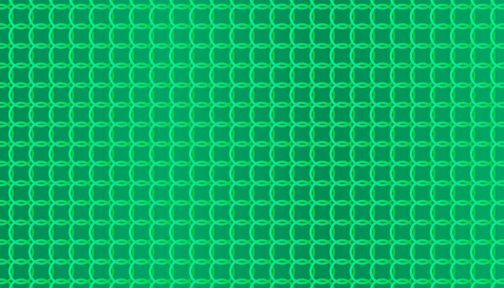 Vector background abstract pattern line circular weave green
