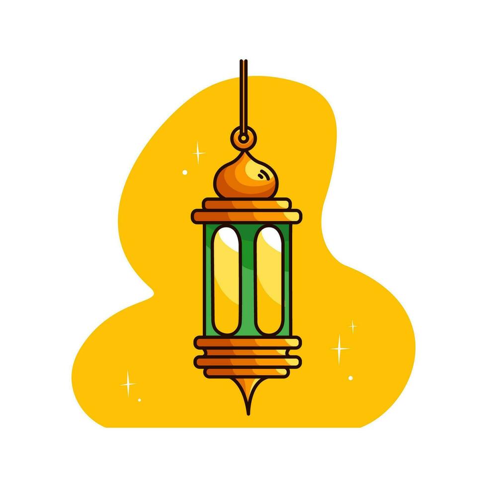 Illustration vector graphic of the Ramadan Lantern