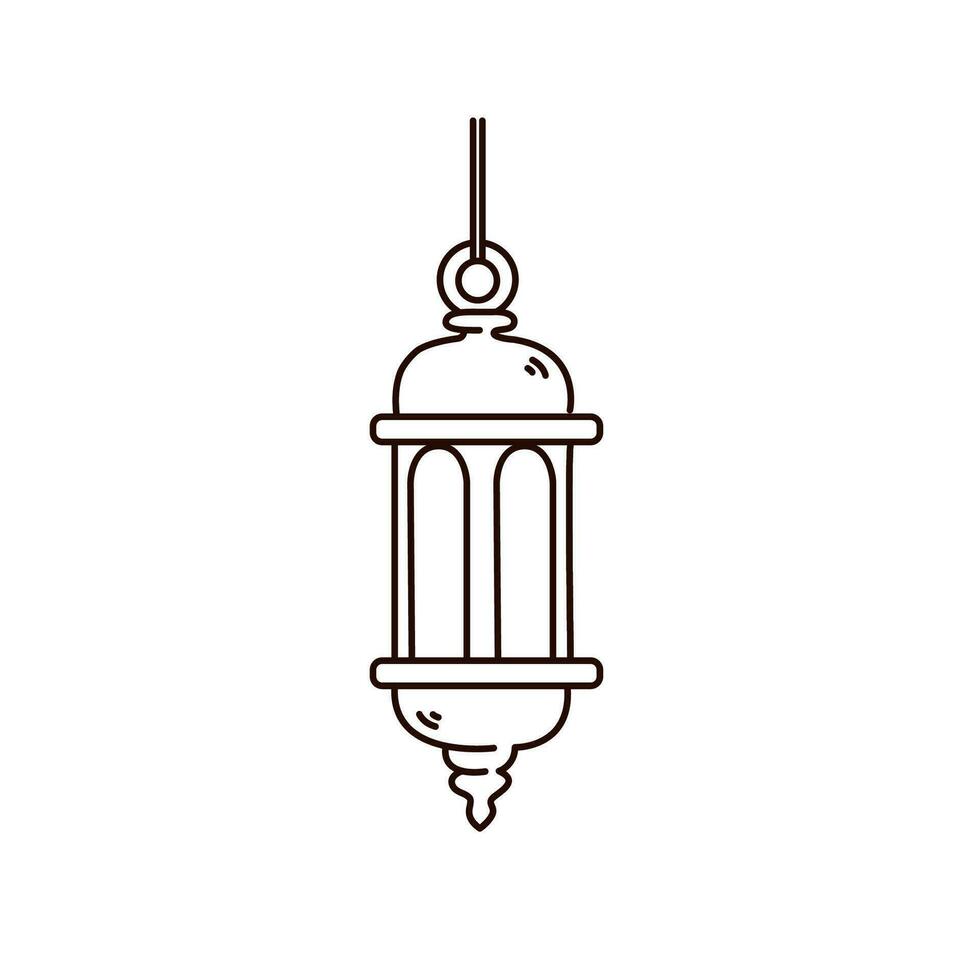 Illustration vector graphic of the Ramadan Lantern