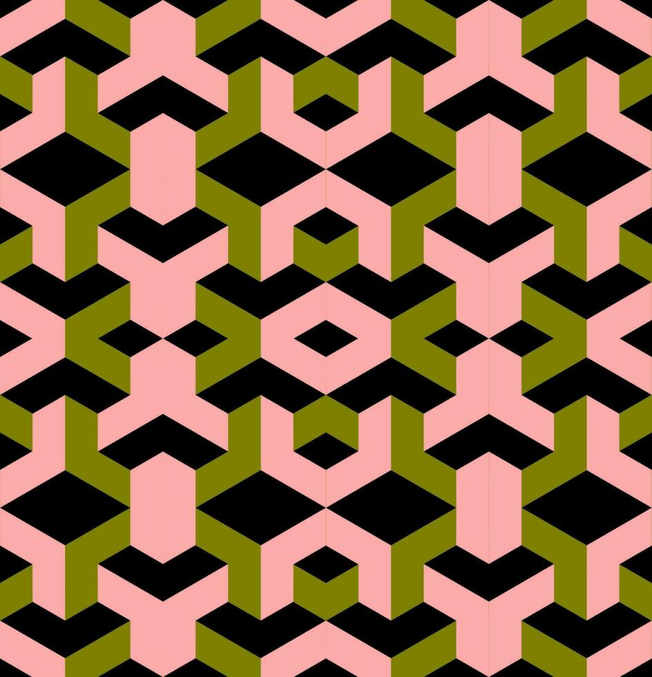 seamless geometric pattern abstract background vector