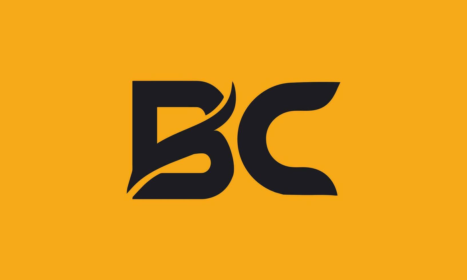 BC letter vector logo.BC letter vector logo