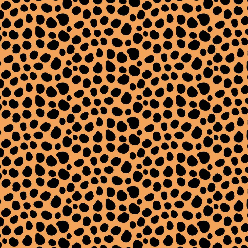 tiger skin seamless pattern design. vector