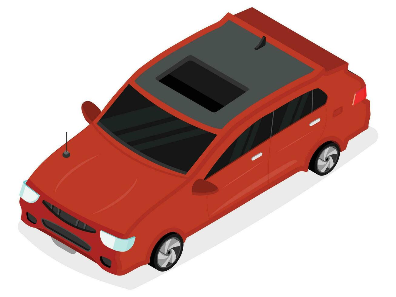 Isometric Car Vector