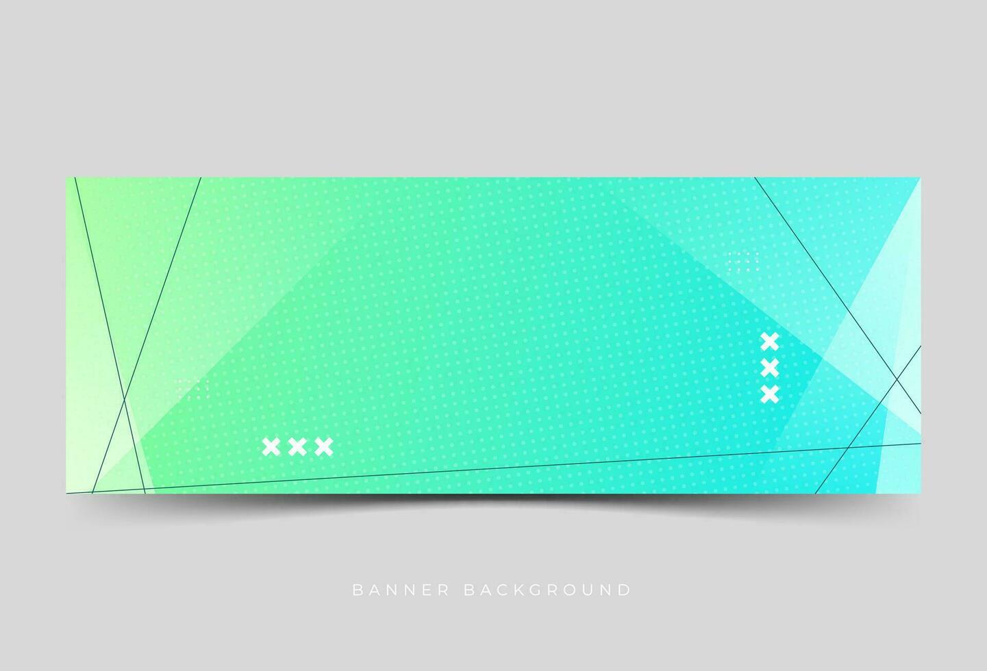 banner background abstract vector