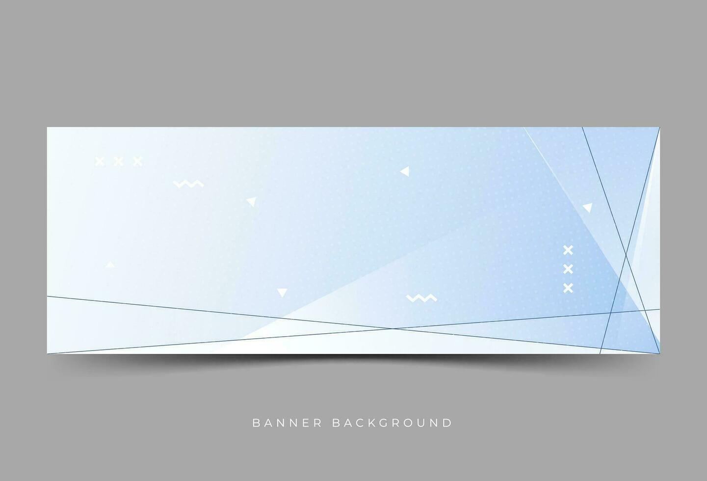 banner background abstract vector