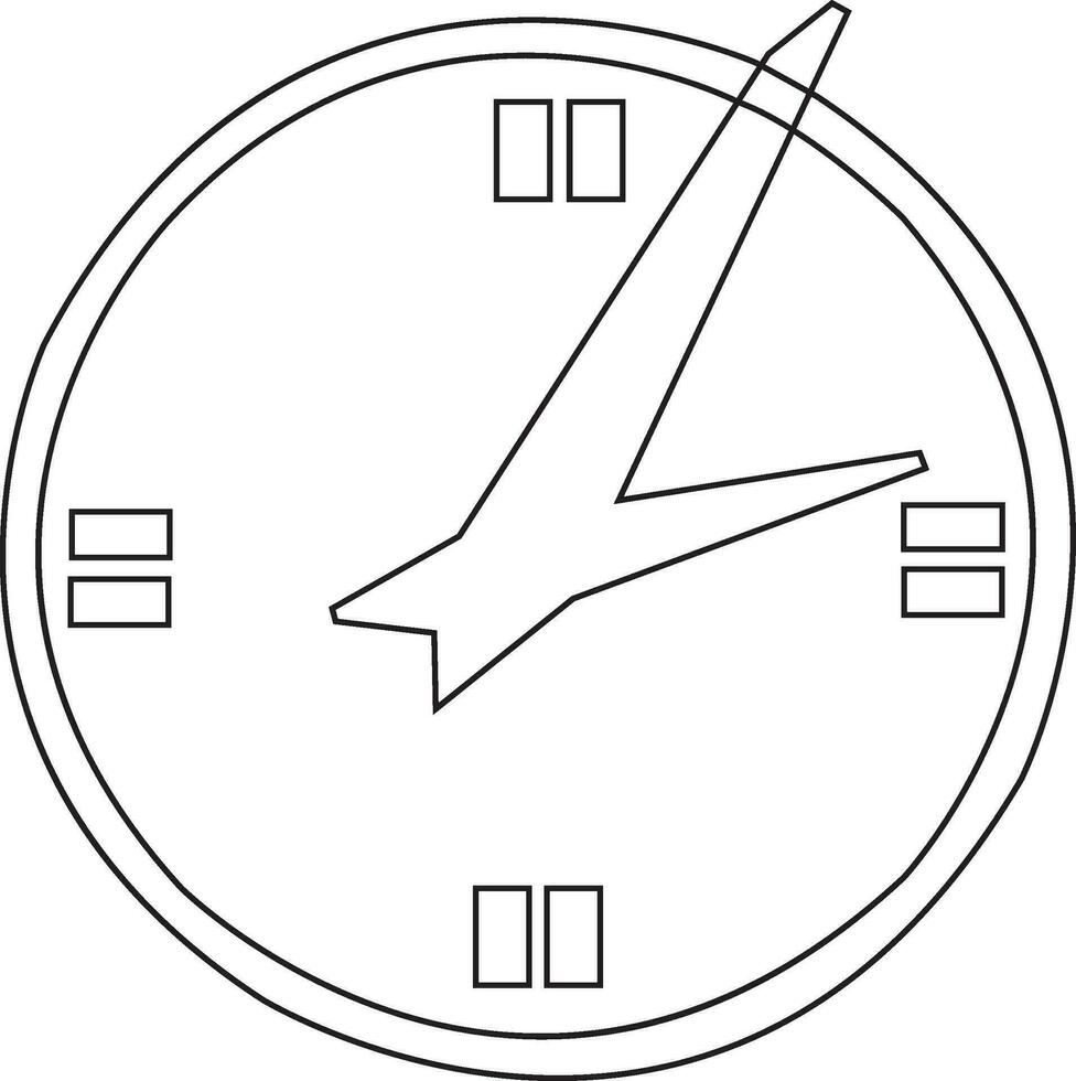 Digital clock Drawing Alarm Clocks Coloring book, clock, building, monochrome, digital Clock vector