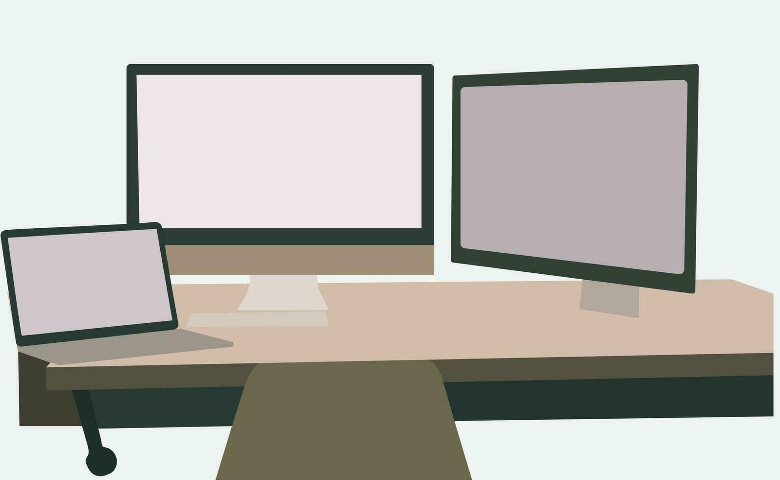 black and white, books, business, computers, connection, desk vector