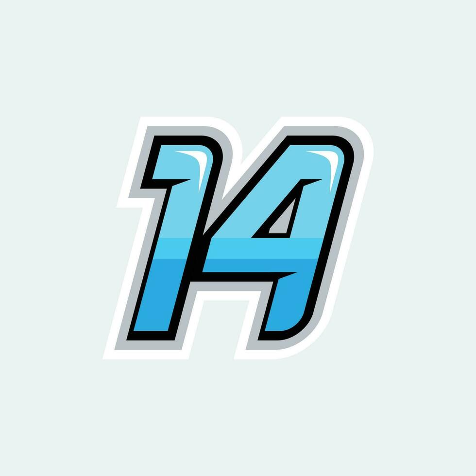 02 race number vector