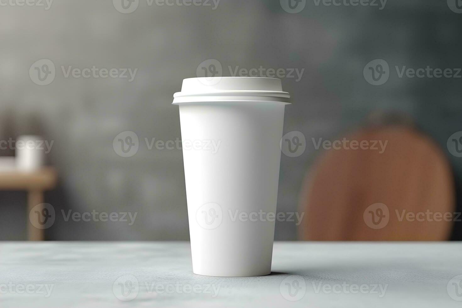 Coffee paper cup mockup Blank Coffee paper mug mock up cover photo