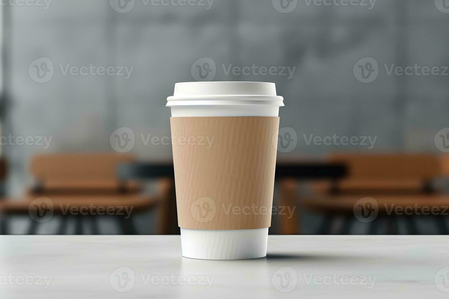 Coffee paper cup mockup Blank Coffee paper mug mock up cover photo