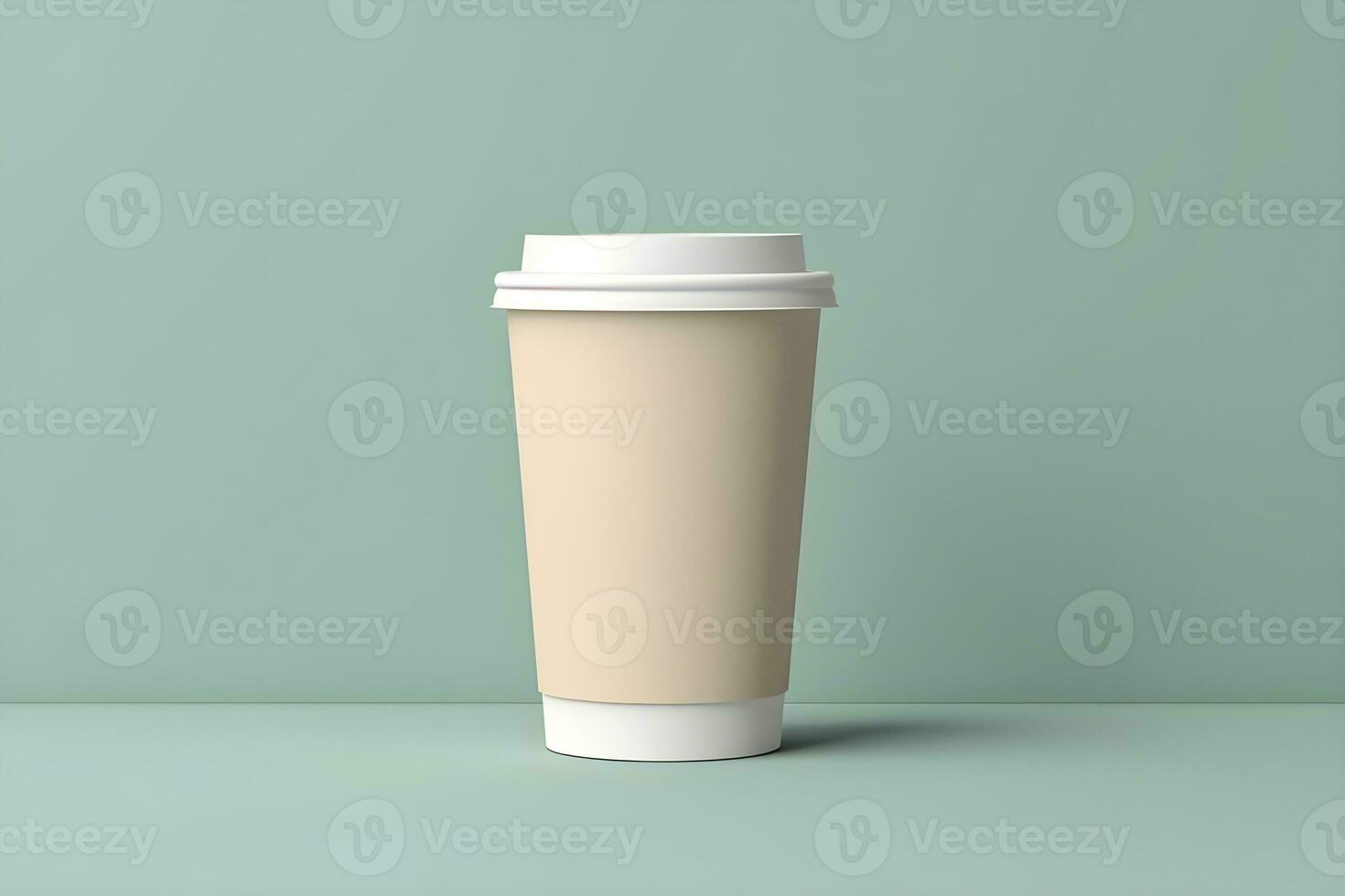 Coffee paper cup mockup Blank Coffee paper mug mock up cover photo