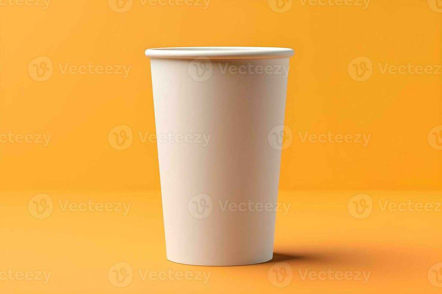 Coffee paper cup mockup Blank Coffee paper mug mock up cover photo