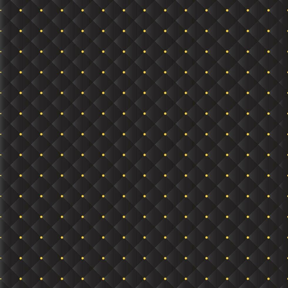 Abstract Black Background boxes square Cussion style vector