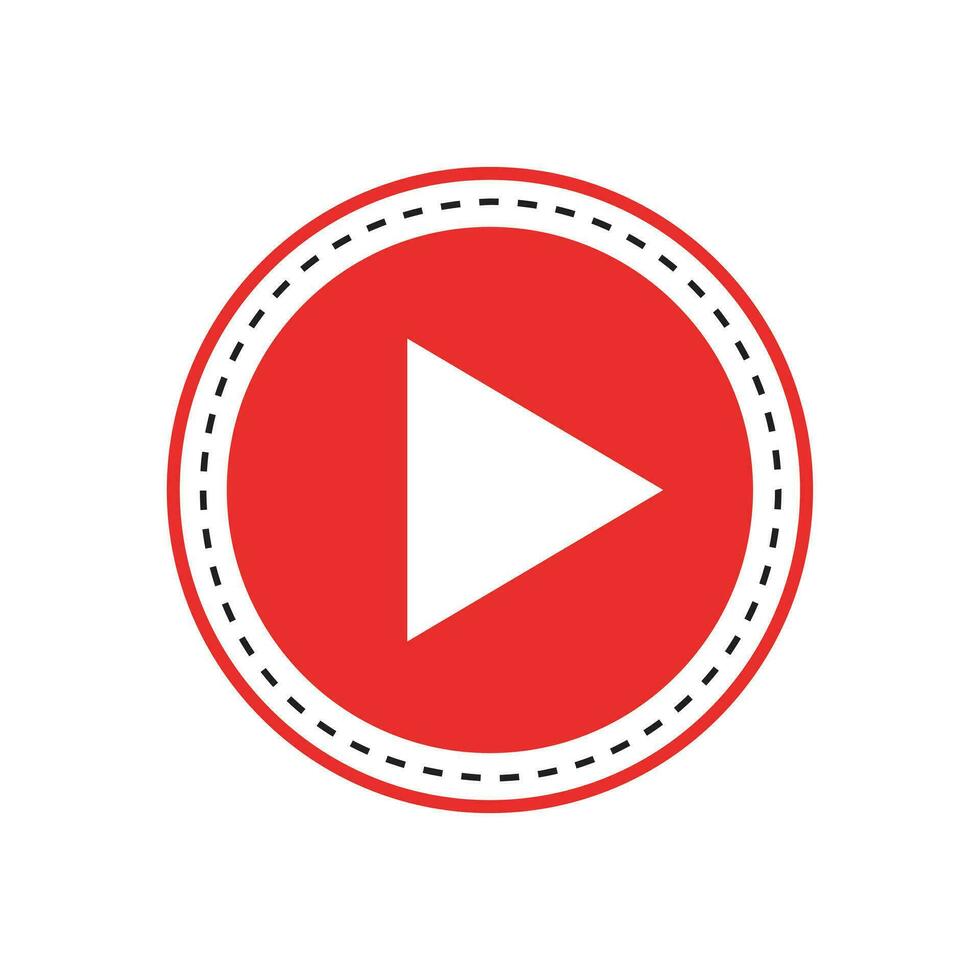 Stylish Button Design Template vector