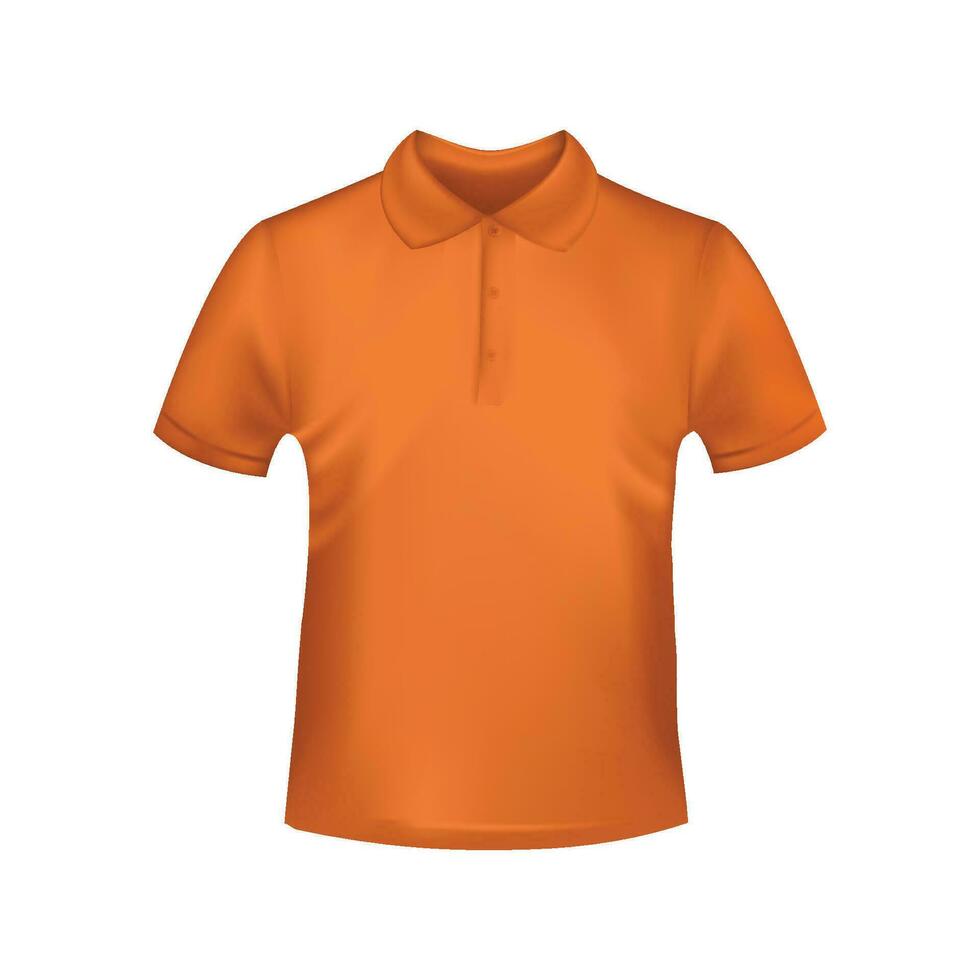 Realistic Orange Shirt Vector Design 25557452 Vector Art at Vecteezy