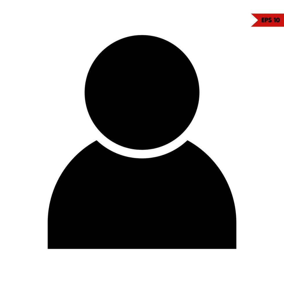 people glyph icon vector