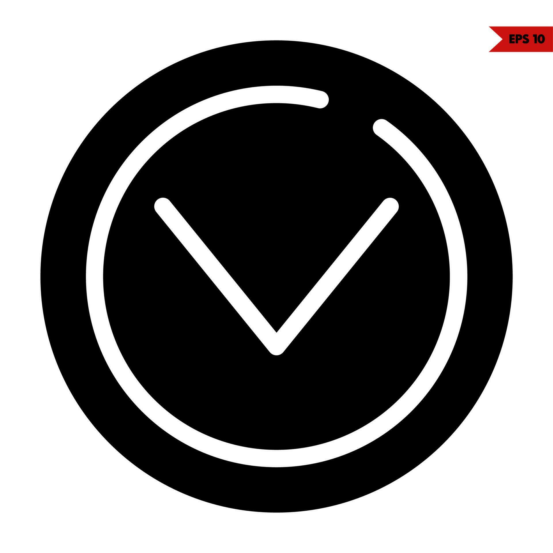 Down Arrow In Button Glyph Icon 25558180 Vector Art At Vecteezy down-arrow-in-button-glyph-icon-25558180-vector-art-at-vecteezy