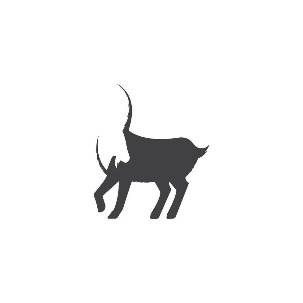 Goat Logo Template vector