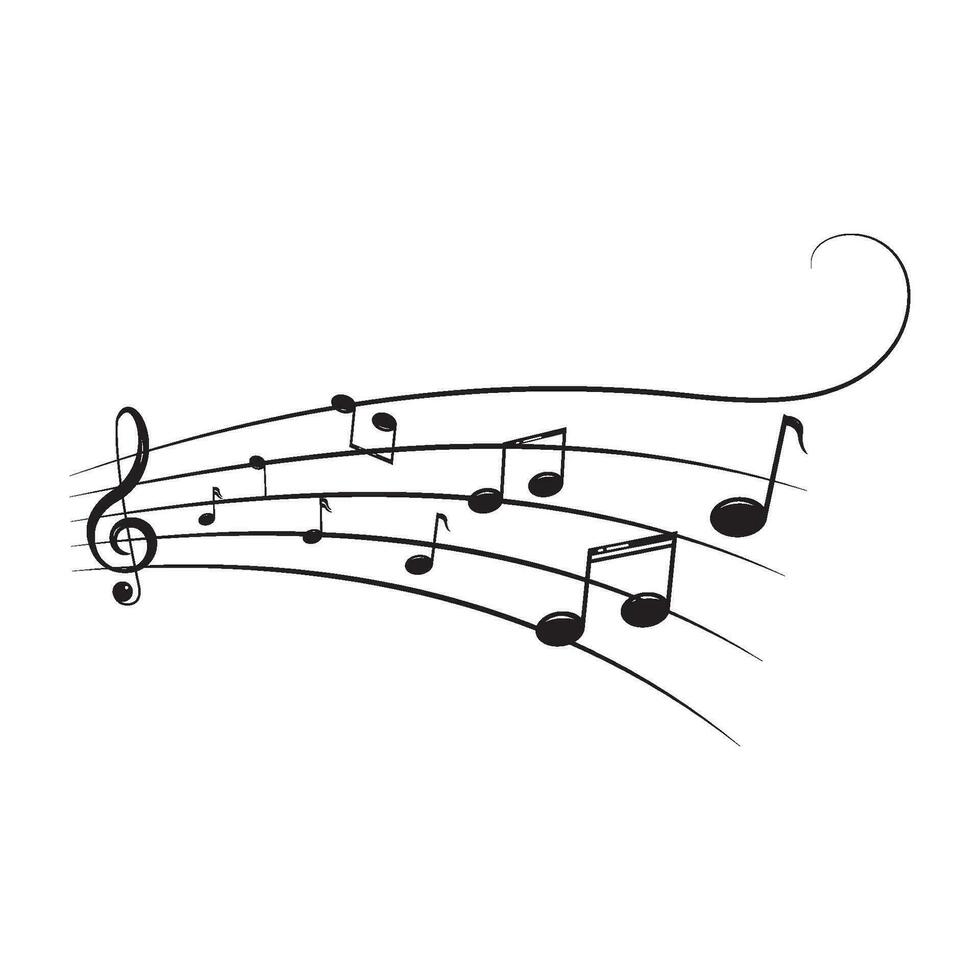 Music note Icon Vector