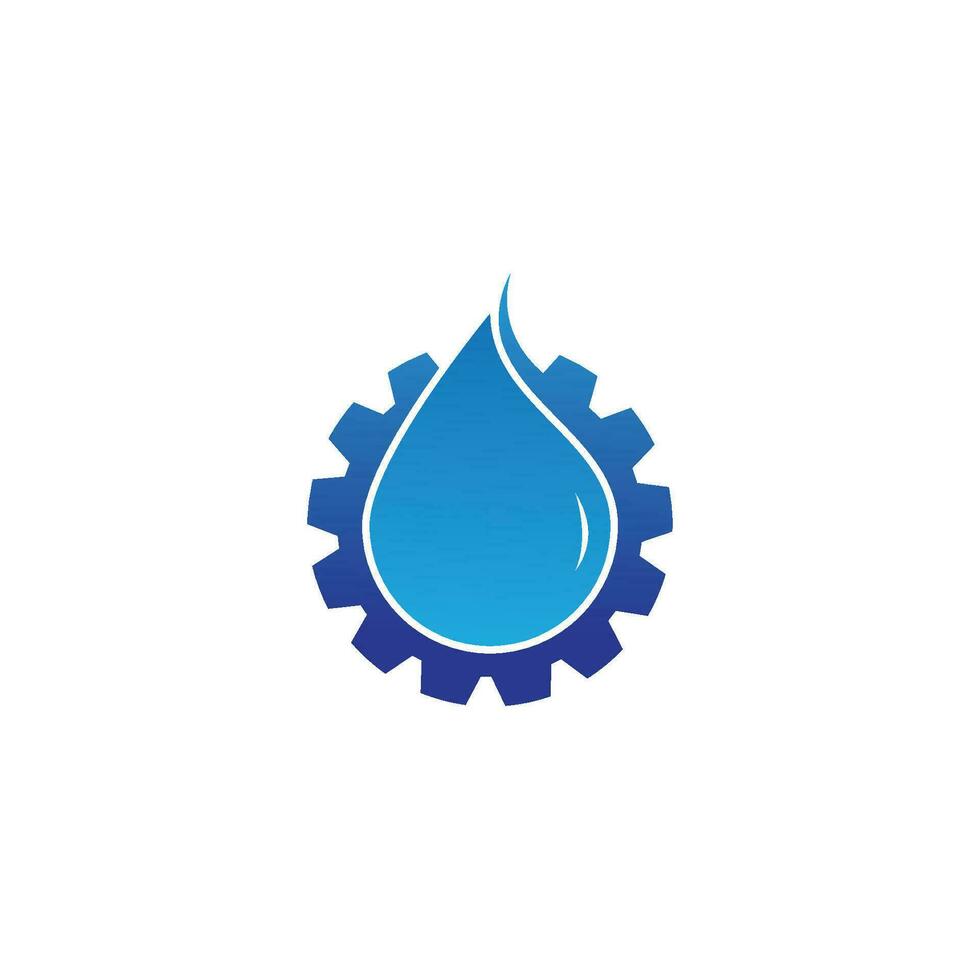 vector de plantilla de logotipo de gota de agua