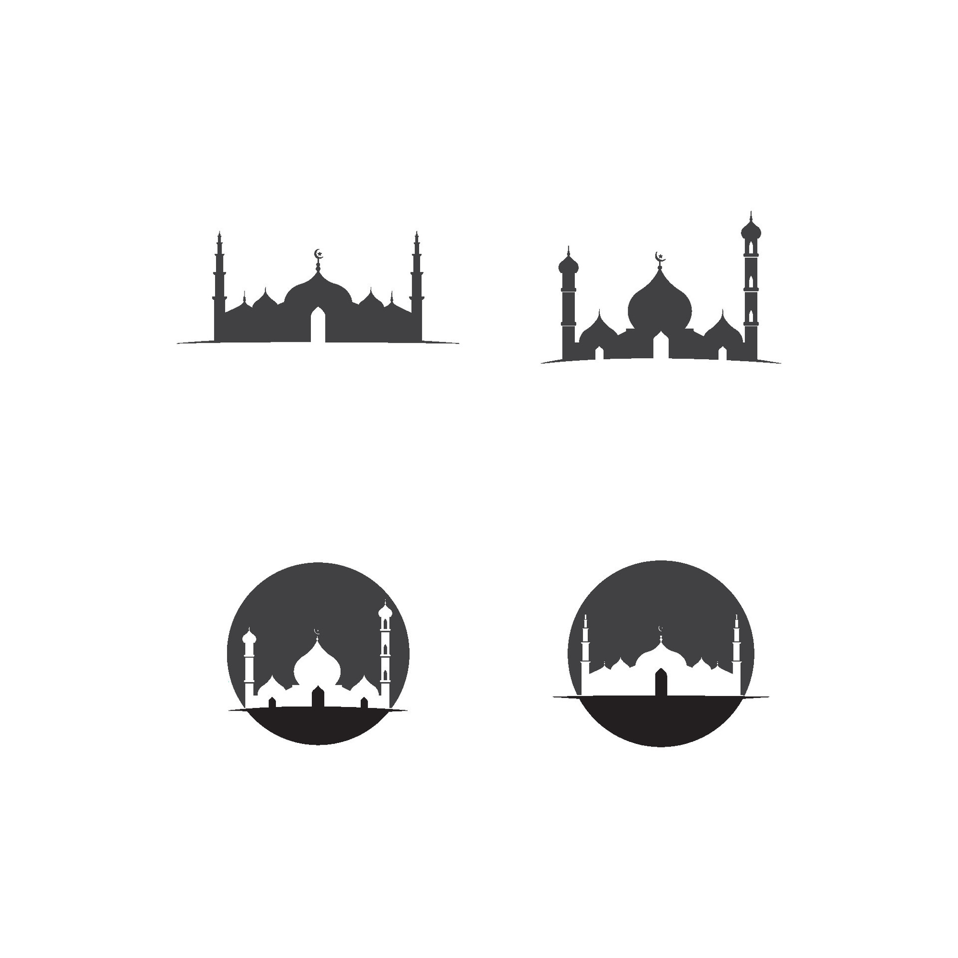 Mosque vector illustration design 25558671 Vector Art at Vecteezy
