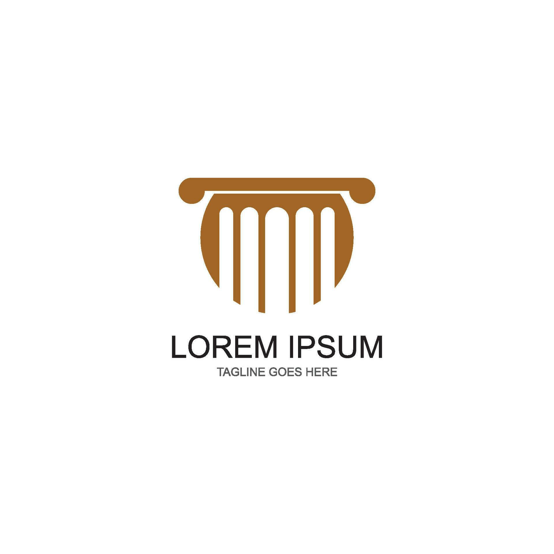column Logo vector 25558693 Vector Art at Vecteezy