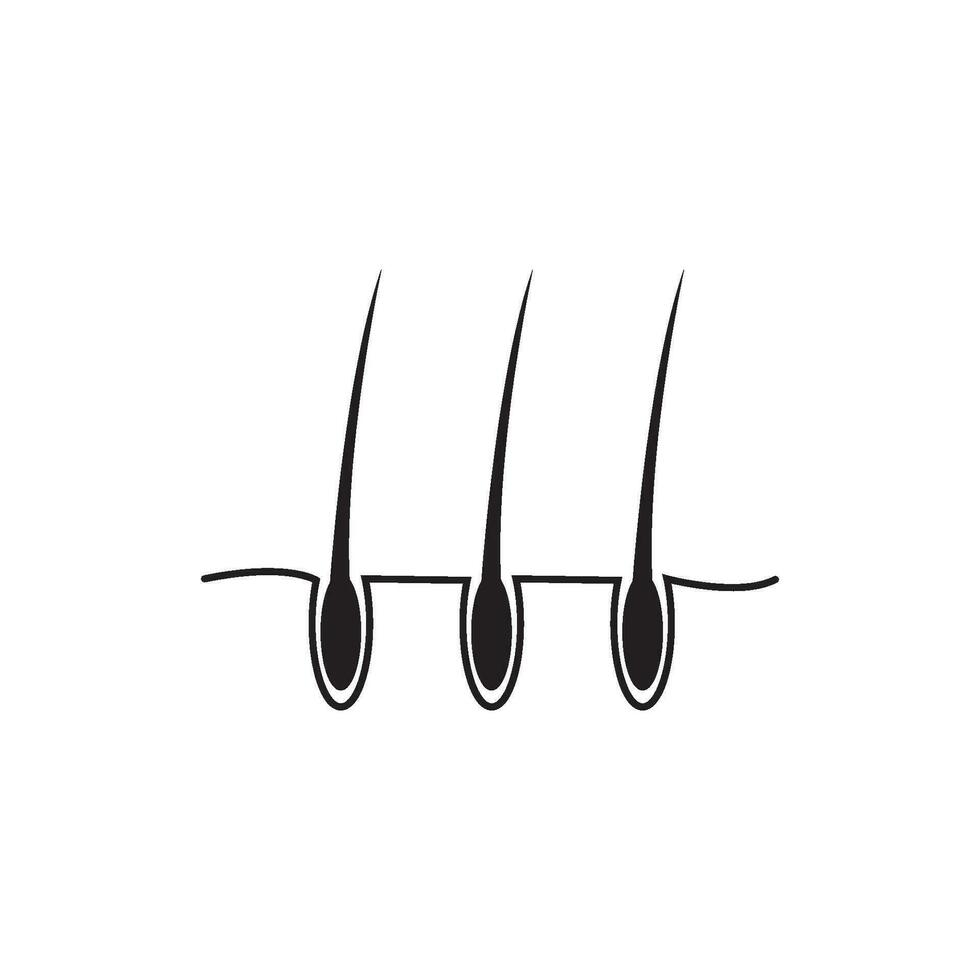 Hair treatment logo vector