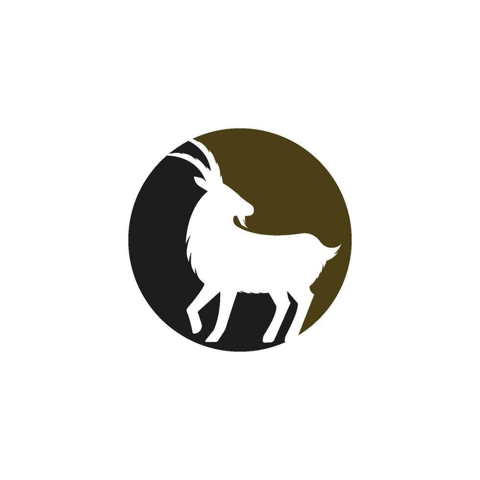 Goat Logo Template vector