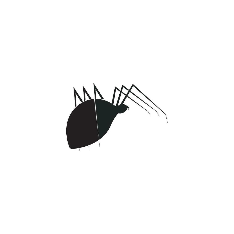 vector de logotipo de araña