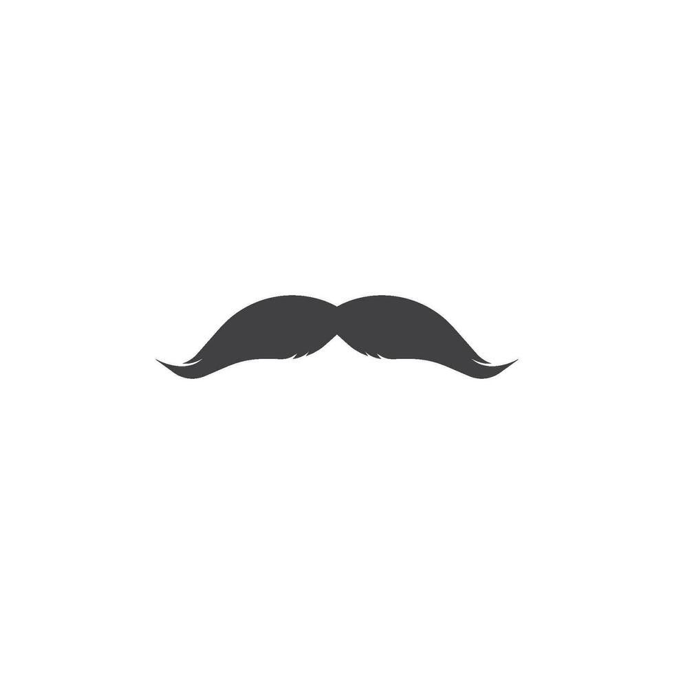 Mustache icon vector