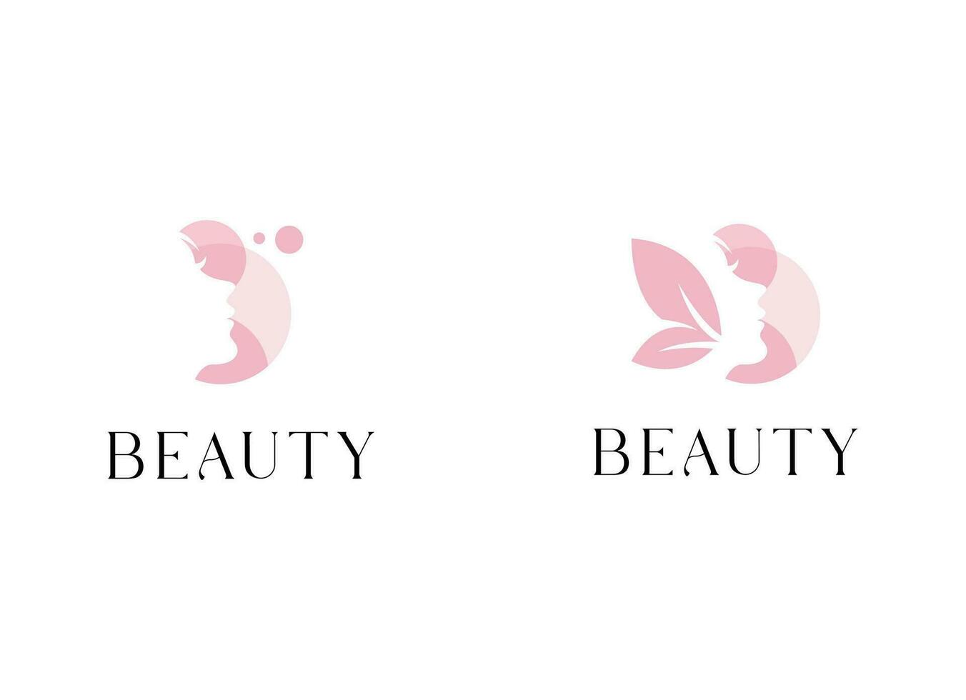 Fresh Beauty Logo Template Design vector