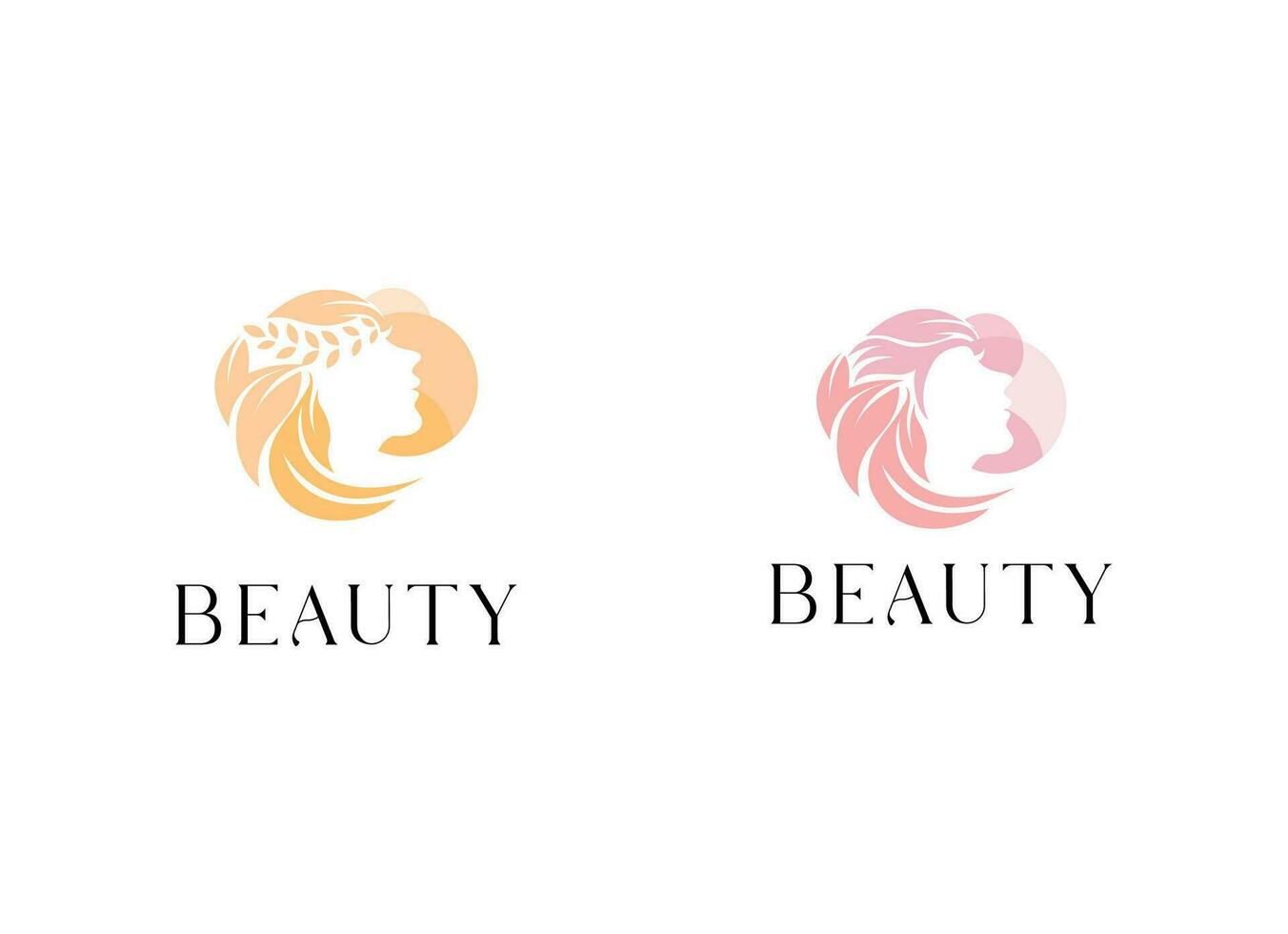 Fresh Beauty Logo Template Design vector