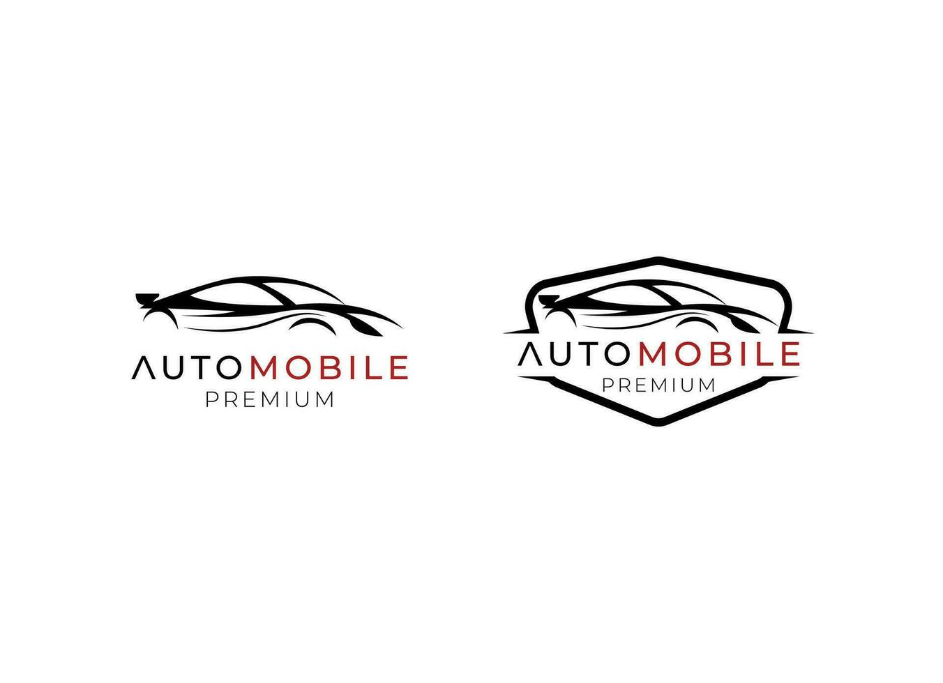 Cars garage, dealer, repair logo premium design concept vector