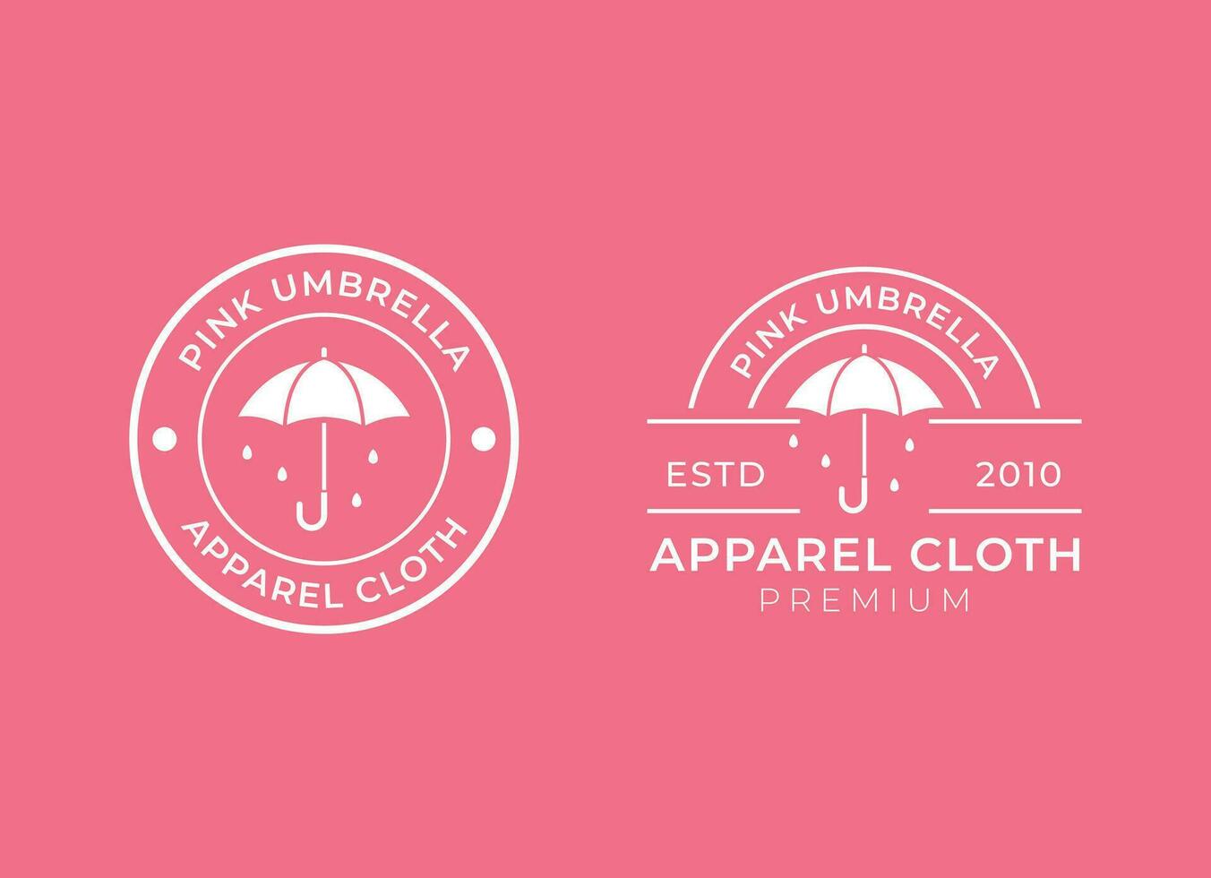 Modern apparel cloth logo design. vector