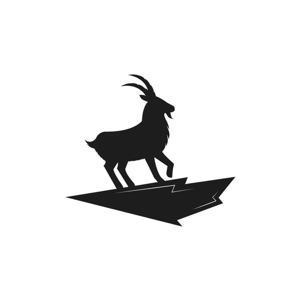 Goat Logo Template vector