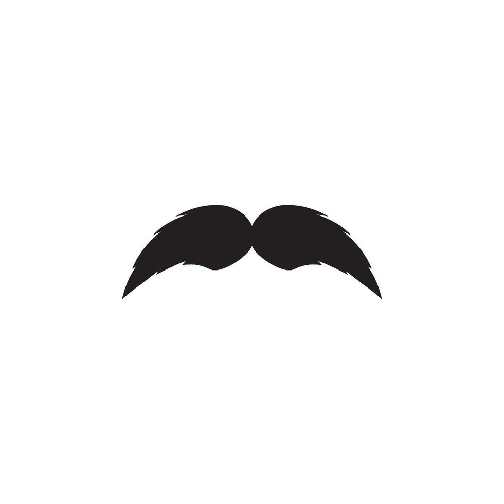 Mustache icon vector