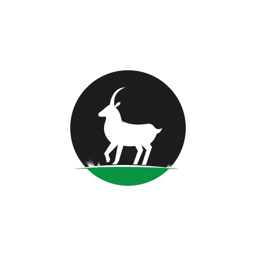 Goat Logo Template vector