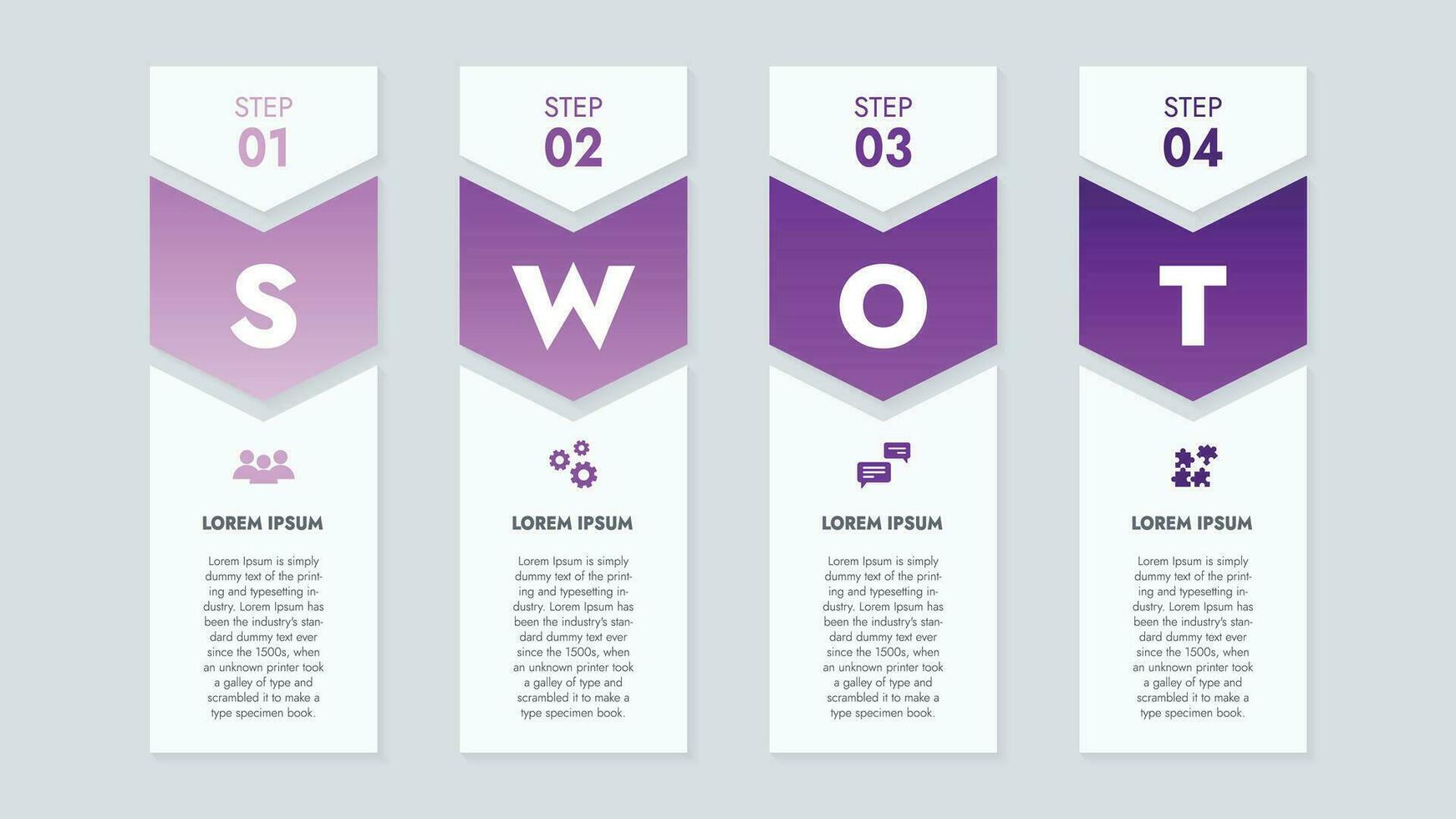 Infographic template for presentations and features data visualization includes a process chart with diagrams, steps, options. The concept for marketing through illustrations for drive to success. vector