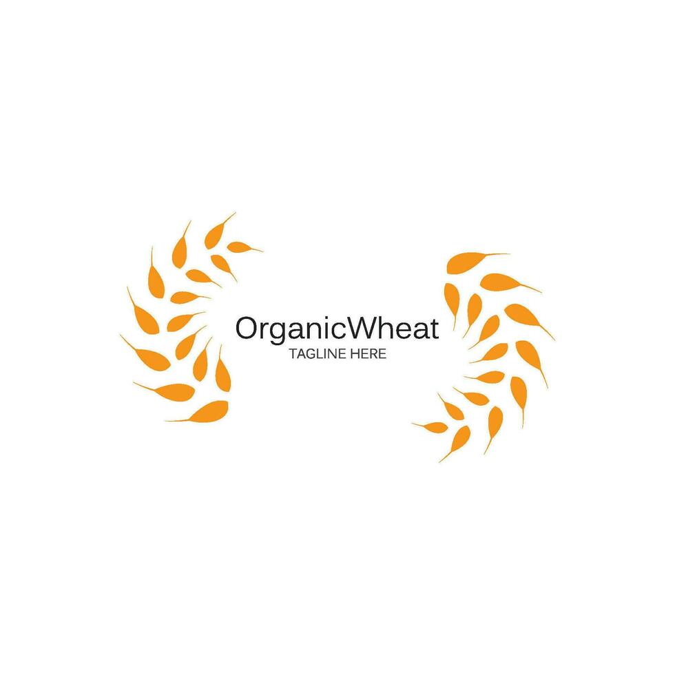 wheat Logo Template vector