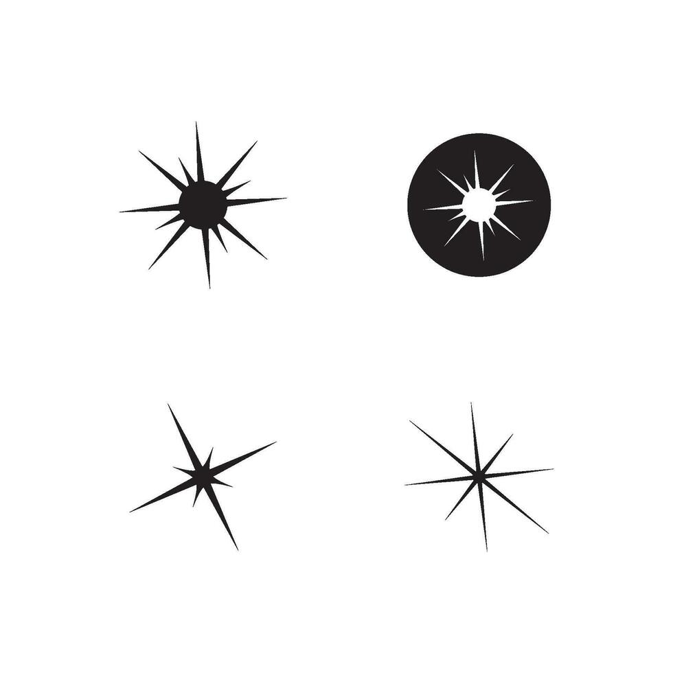 plantilla de logotipo estrella vector