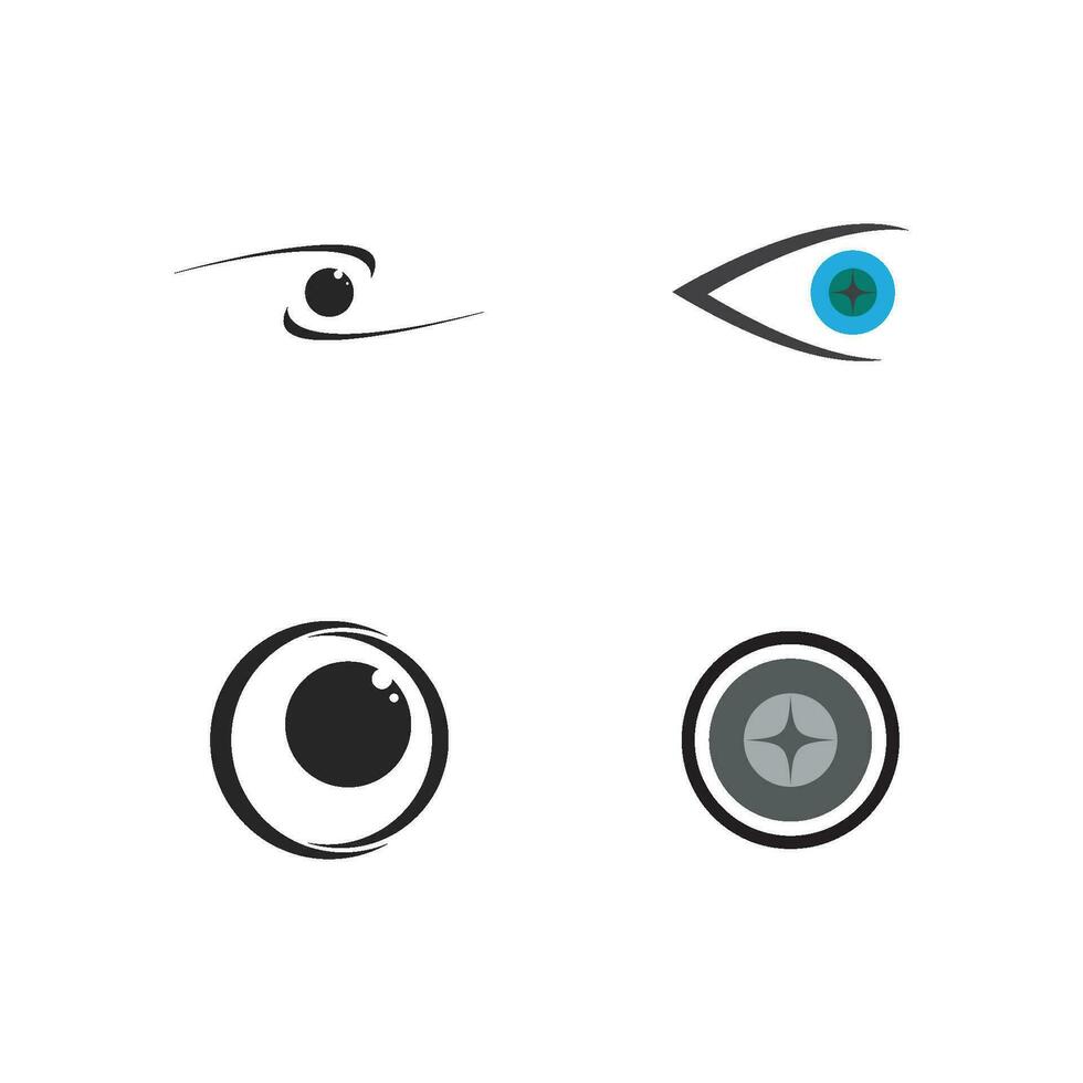 Eye care Logo vector