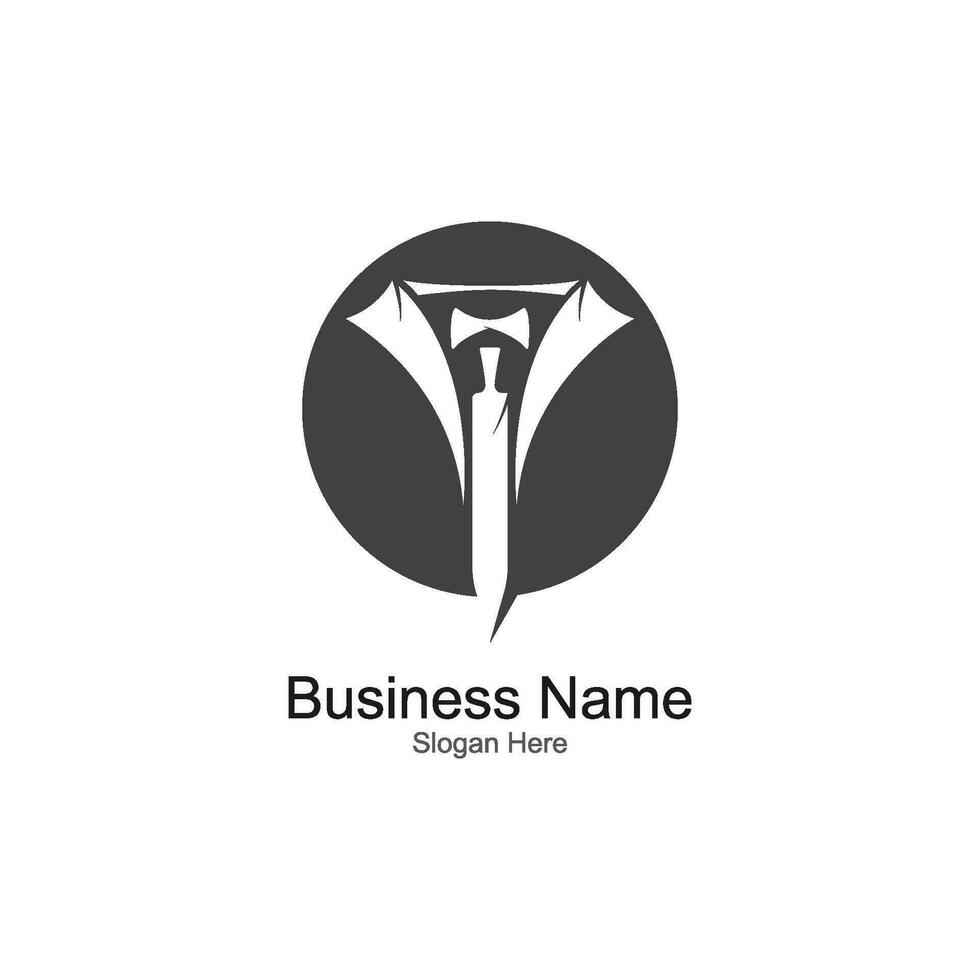 Tuxedo gentleman logo design vector