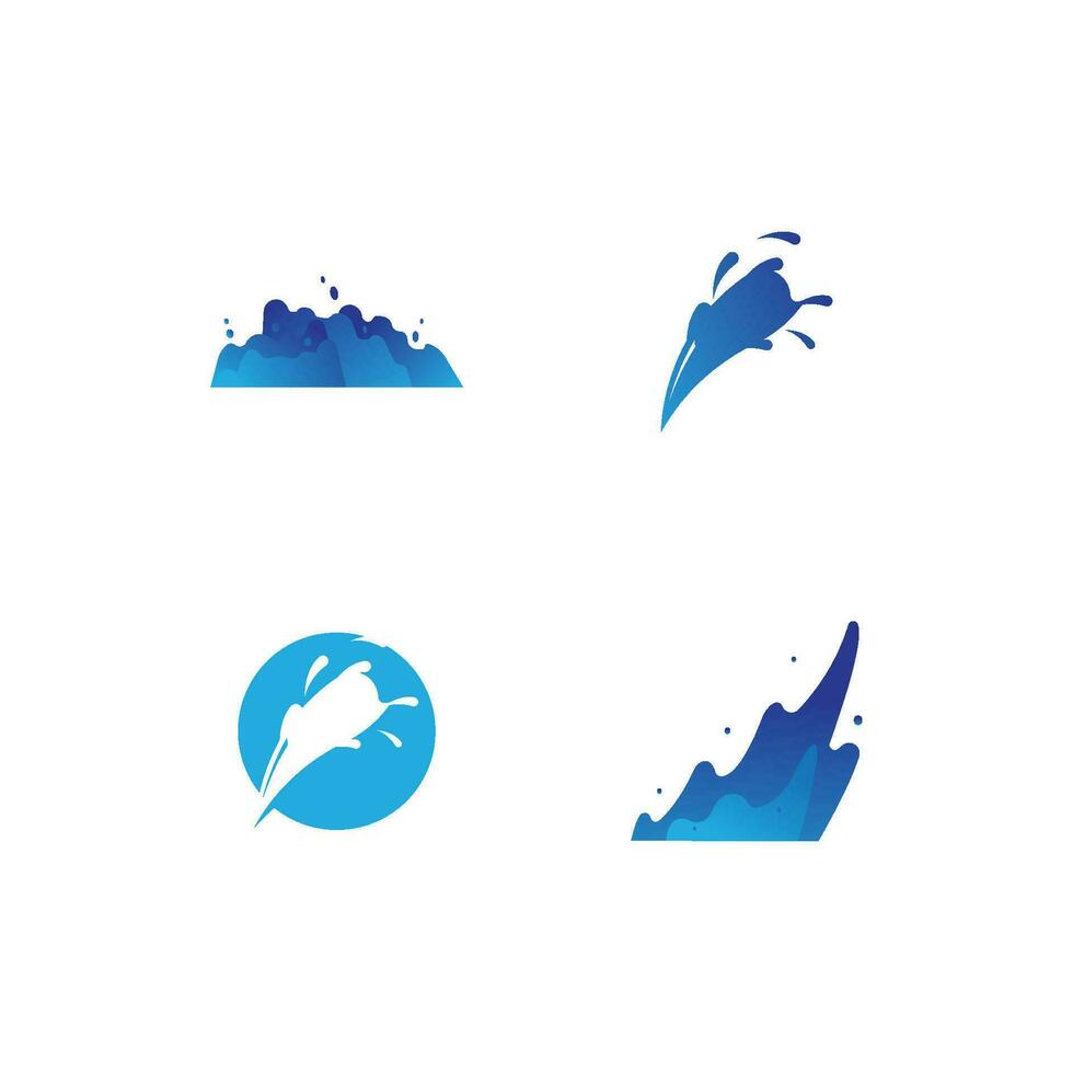 Water Splash logo vector