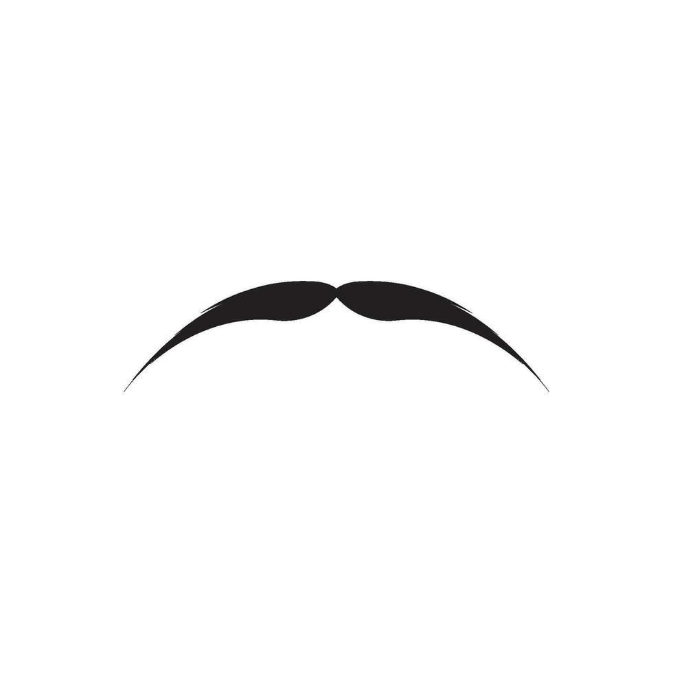 Mustache icon vector