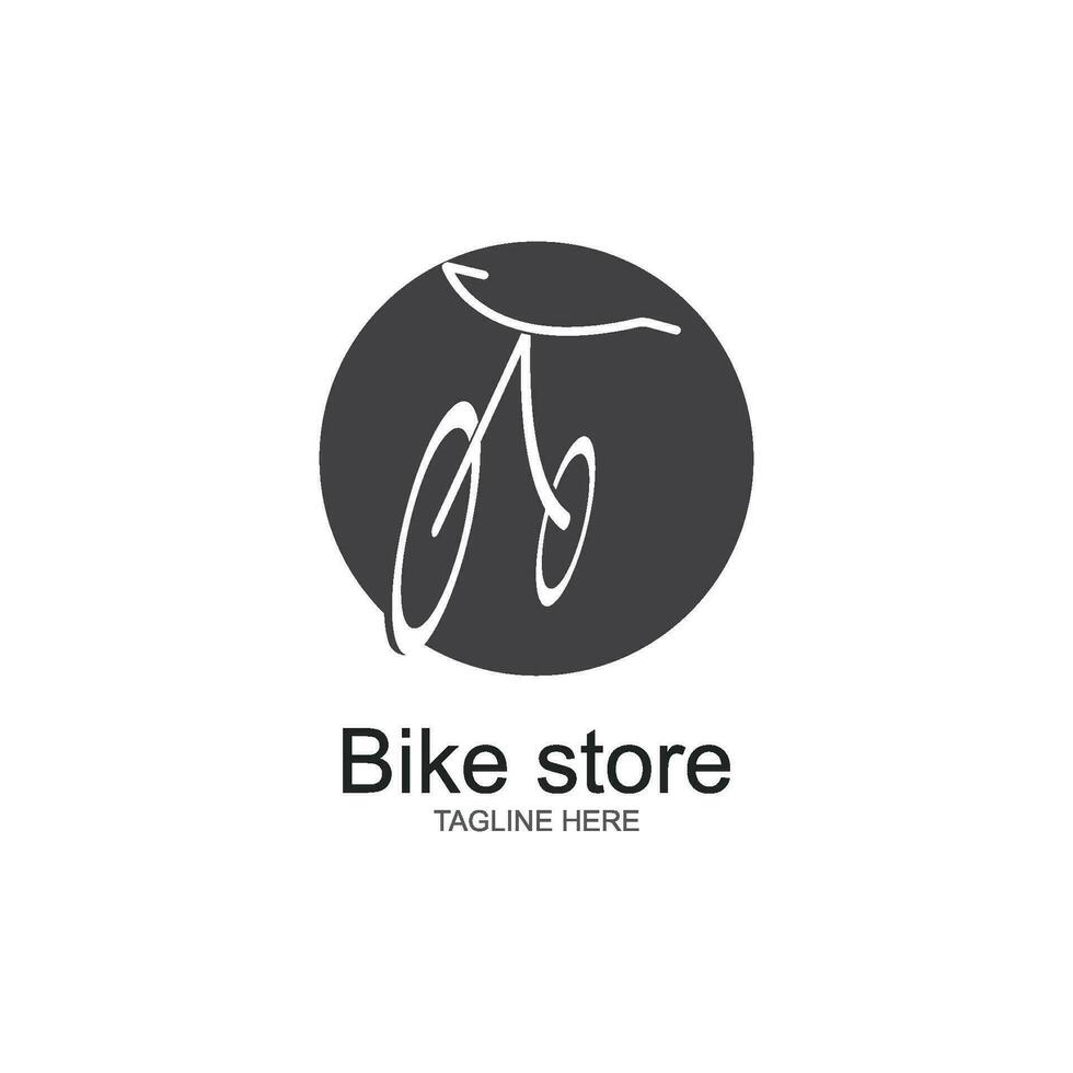 Bicycle. Bike icon vector