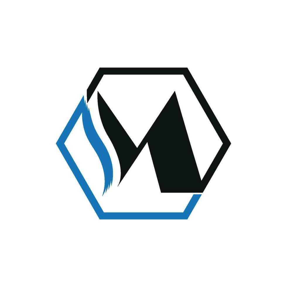 M Letter Logo vector