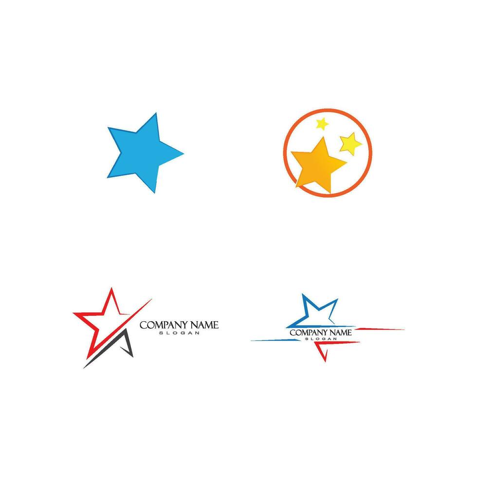 Star Logo Template vector