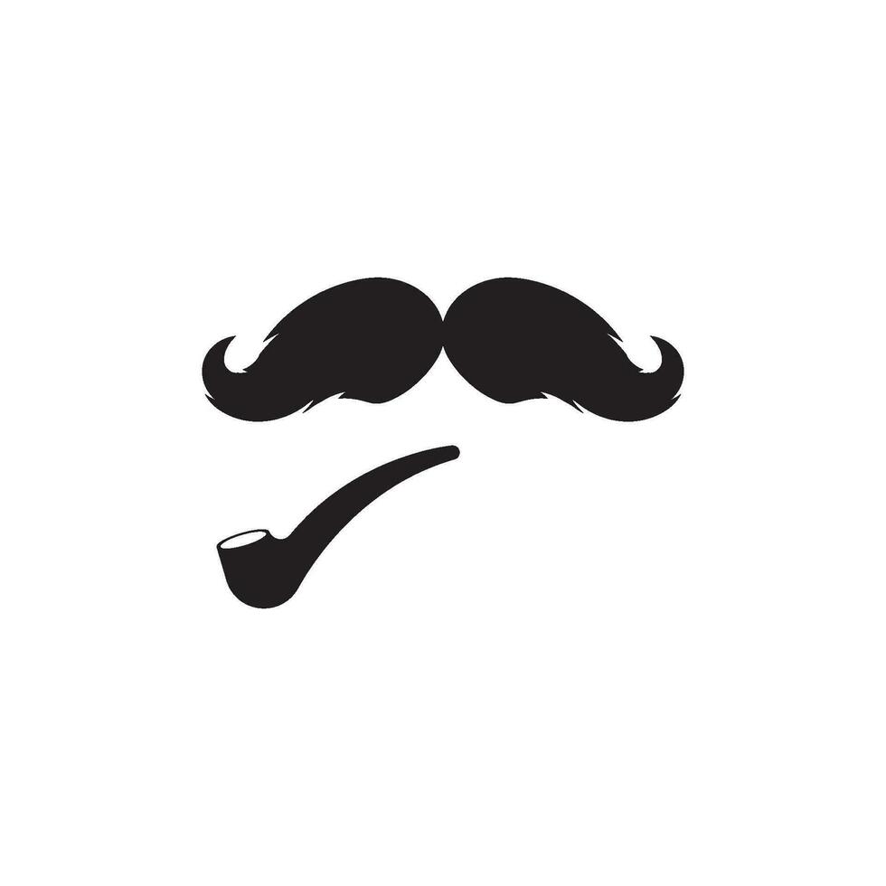 Mustache icon vector 25560173 Vector Art at Vecteezy