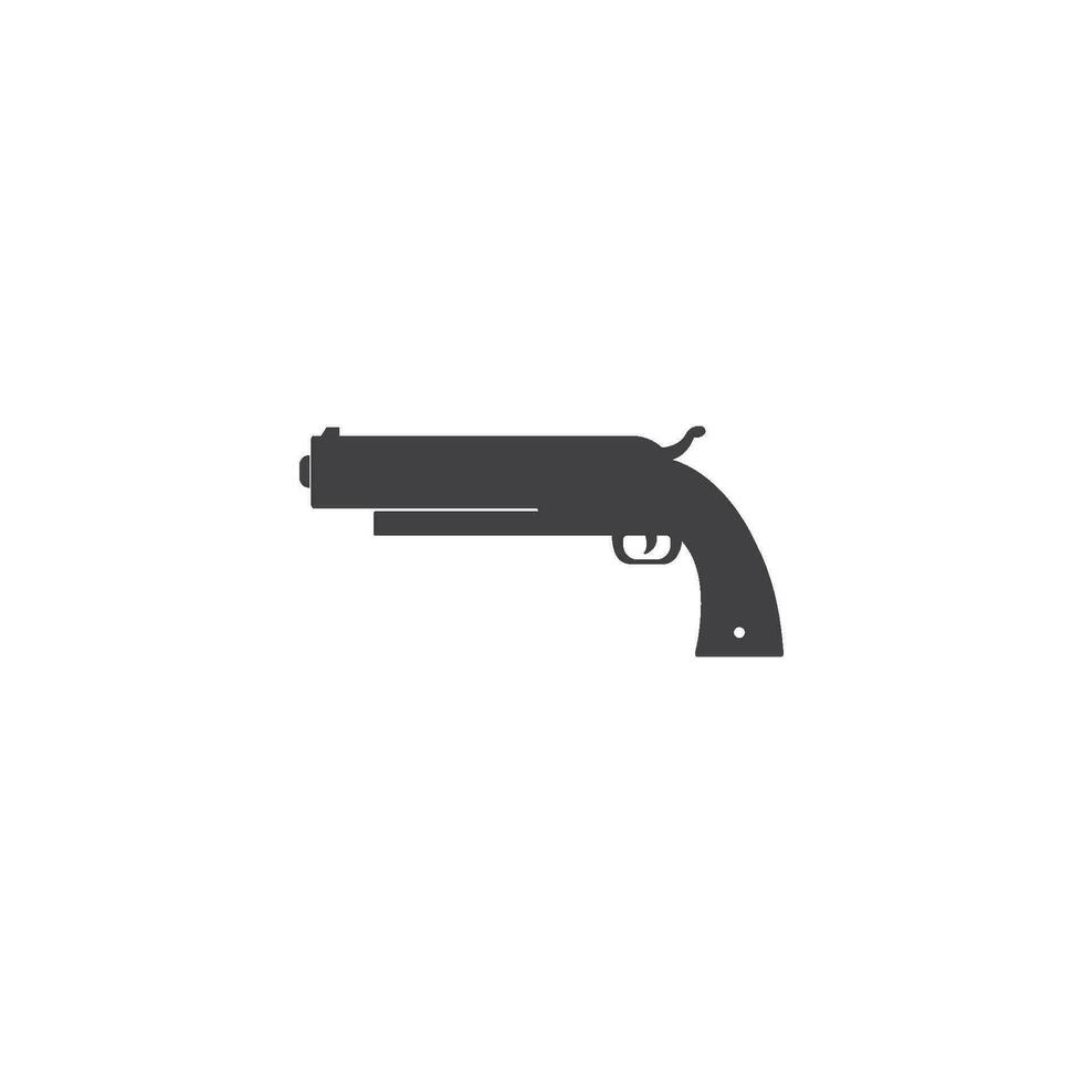 shotgun icon or logo isolated vector