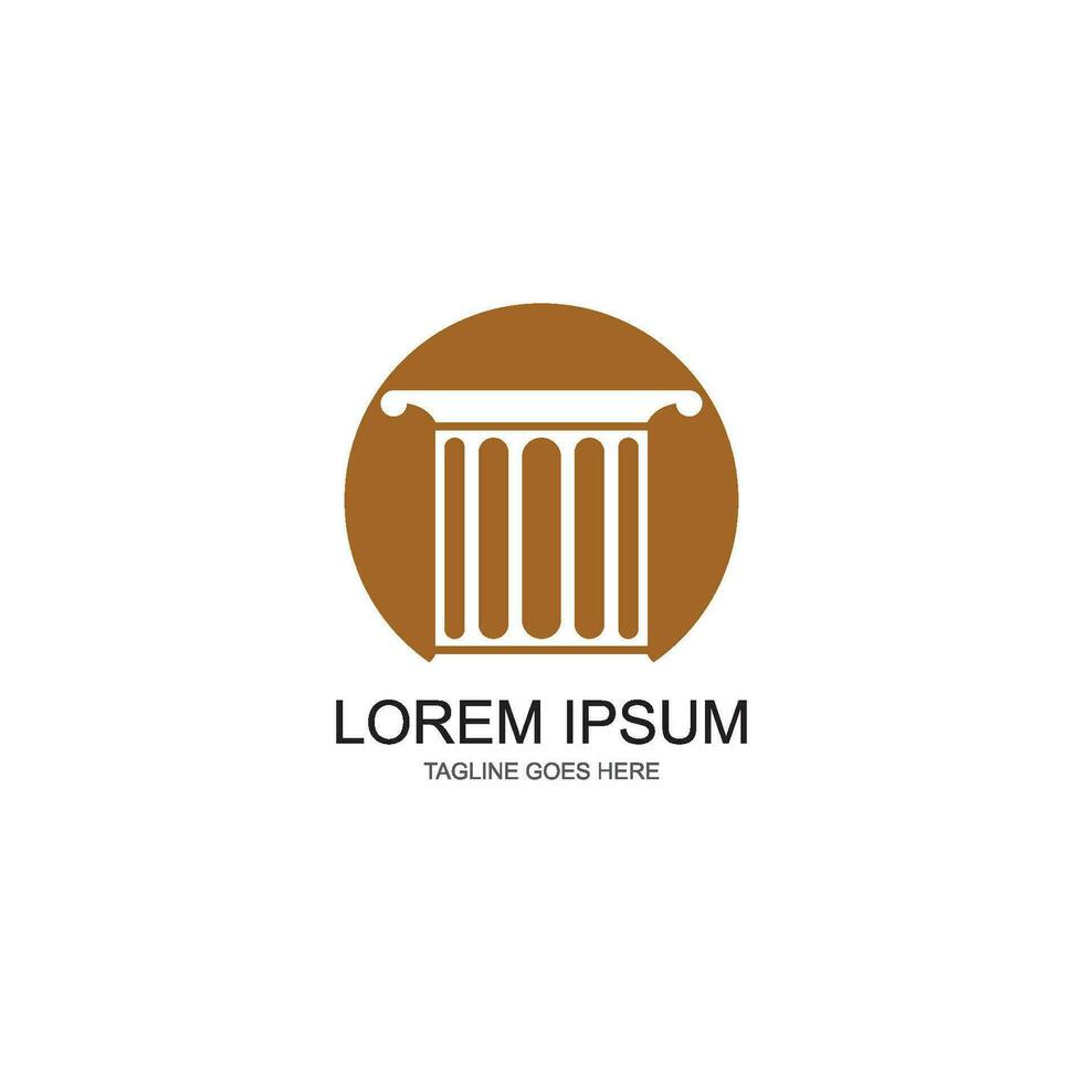 column Logo vector